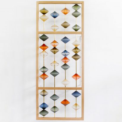 Jeff Goodman Studio blows coloured glass beads for Devil’s Abacus screen