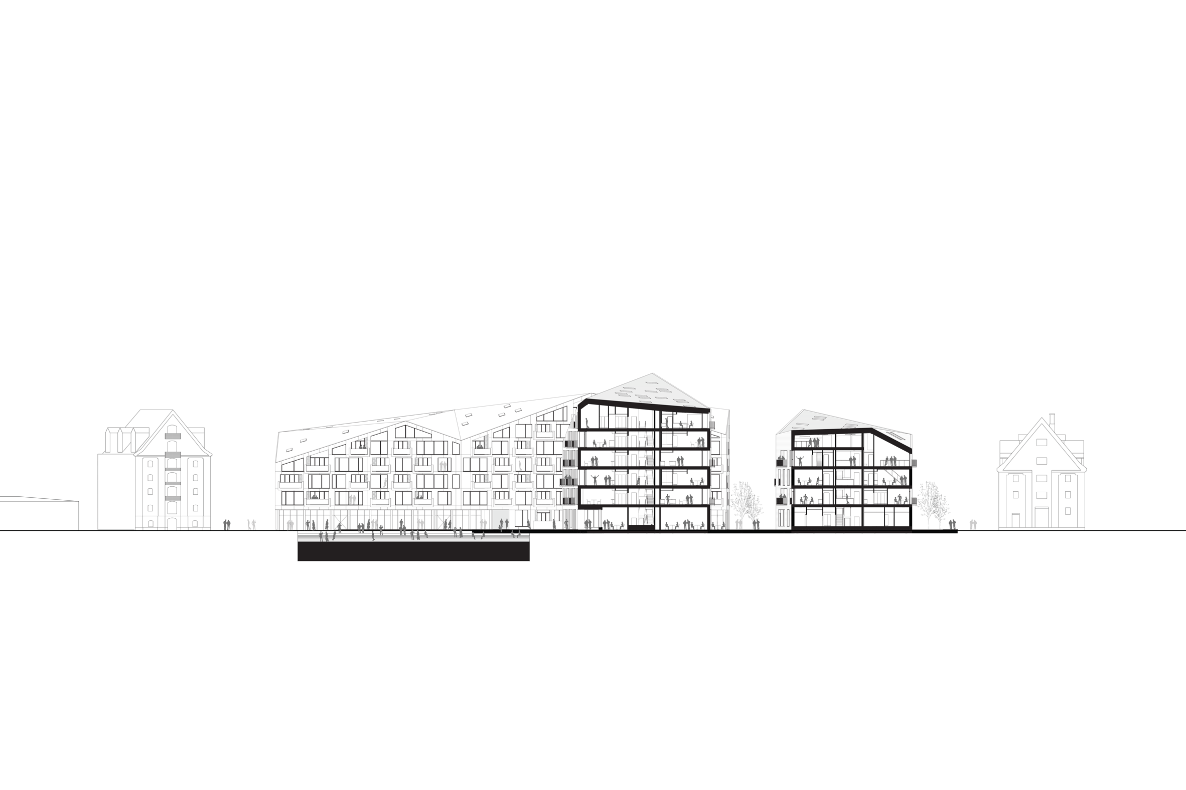 Krøyers Plads by COBE