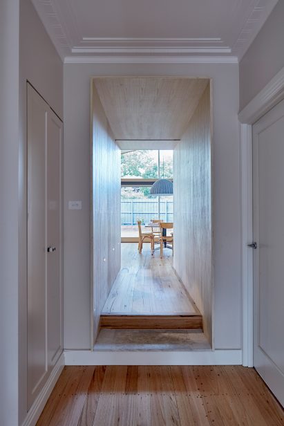 Lean to House by Warc Studio