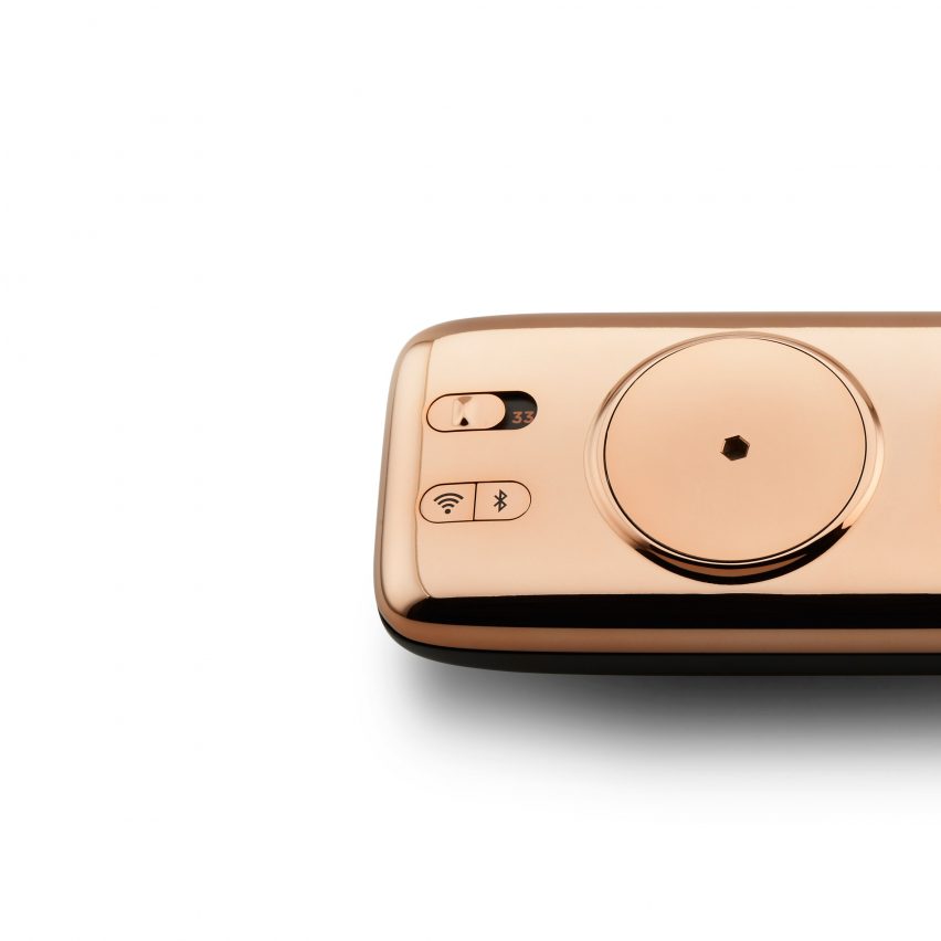 Love turntable by Yves Behar