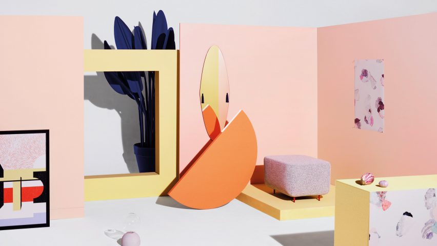 Petite Friture showcases new furniture collection in a modernist environment