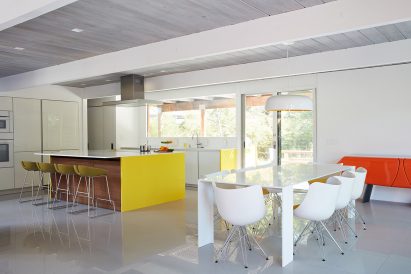 Mountain View Double Gable Eichler Remodel by Klopf Architecture