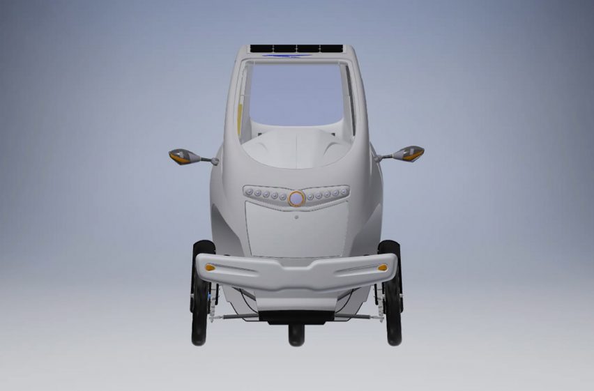 Digital prototype of Velometro Mobility's Veemo
