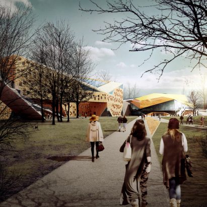 Music School in Cracow Poland by FAAB Architecktura