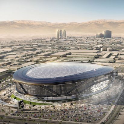 Oakland Raiders stadium for Las Vegas by Manica Architecture