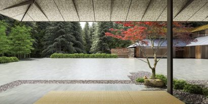 Portland Botanic Garden by Kengo Kuma