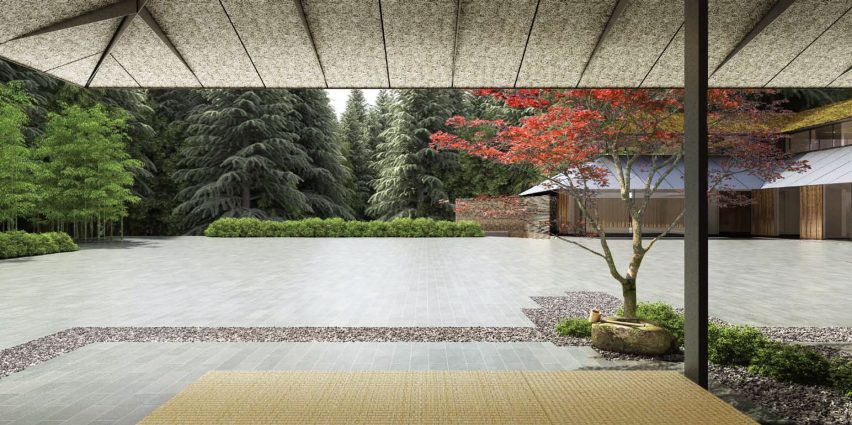 Portland Botanic Garden by Kengo Kuma