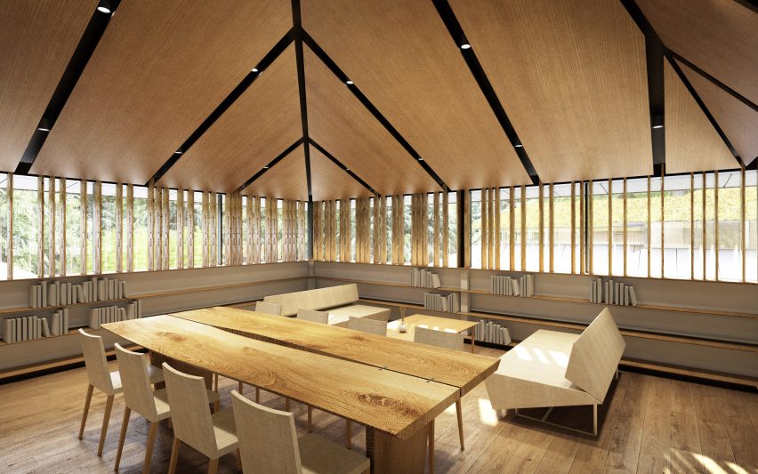 Portland Botanic Garden by Kengo Kuma