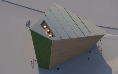 Snøhetta designs "potentially world-changing office building" Powerhouse Telemark for small Norwegian town