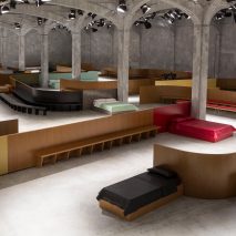 AMO designs Prada catwalk as a series of interior scenes