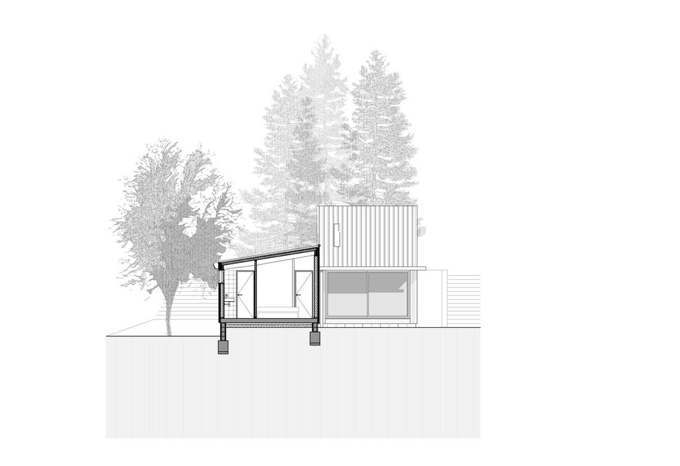 prefab cottage in the Pyrenees by Marc Mogas