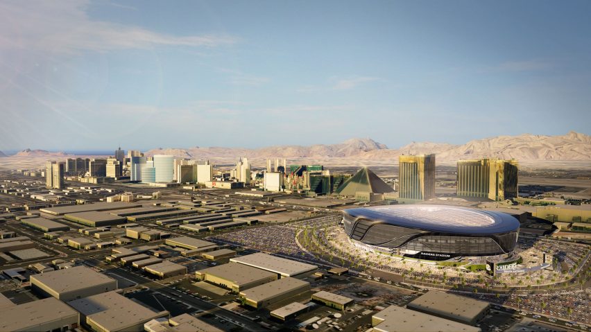 Raiders Stadium by MANICA