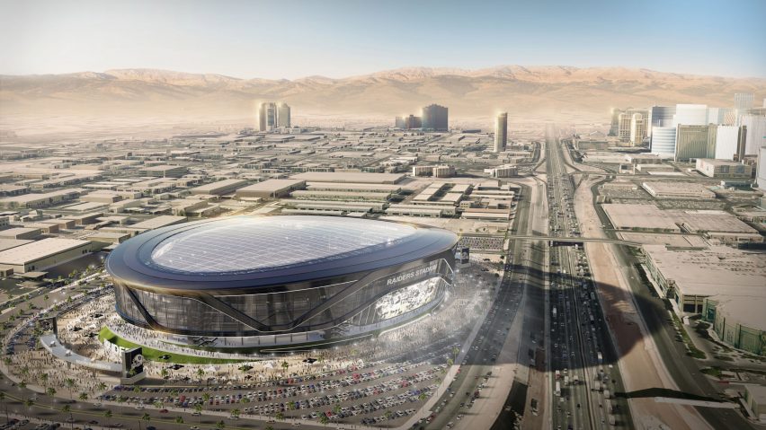 Raiders Stadium by MANICA