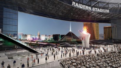 Raiders Stadium by MANICA