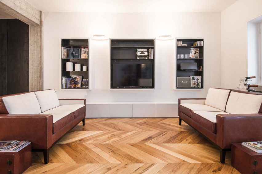 Rome apartment by Alessandro Tomei