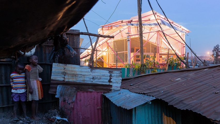Selgascano-designed pavilion transformed into school for Kenya’s Kibera slum