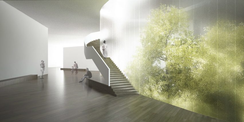 Shanghai Culture and Health Center by Steven Holl