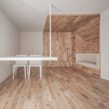 Hiroyuki Ogawa Architects designs pair of contrasting Tokyo apartments for Airbnb guests