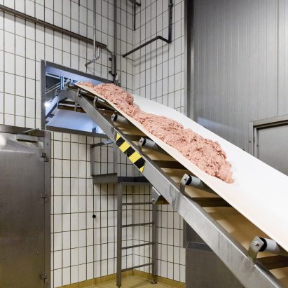 Alastair Philip Wiper photographs the Tulip Pork Luncheon Meat factory