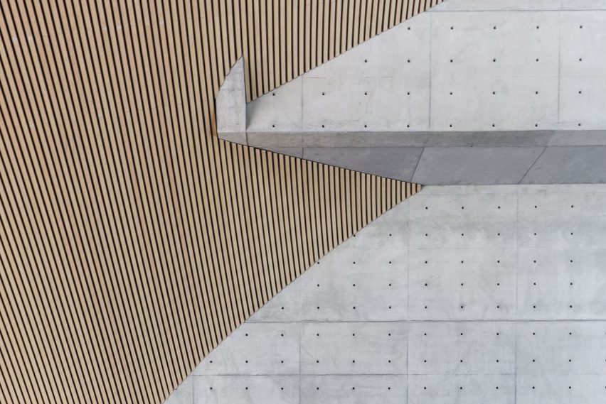 Tadao Ando's Poly Grand Theatre photographed by Yueqi Li