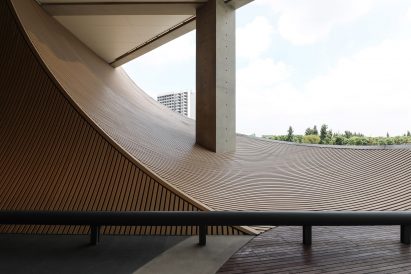 Tadao Ando's Poly Grand Theatre photographed by Yueqi Li