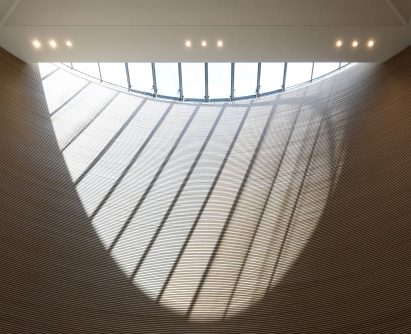 Tadao Ando's Poly Grand Theatre photographed by Yueqi Li