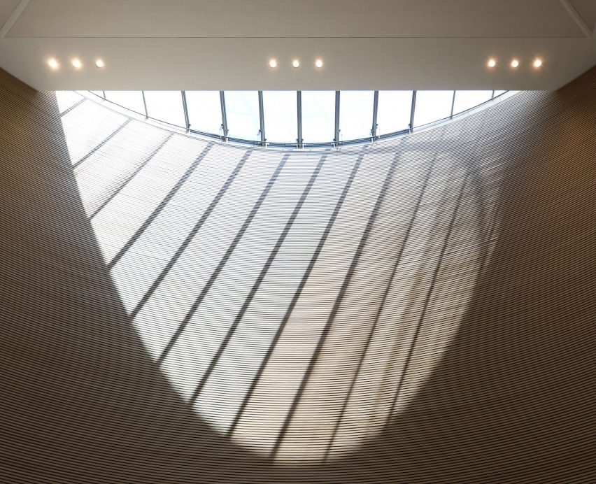 Tadao Ando's Poly Grand Theatre photographed by Yueqi Li
