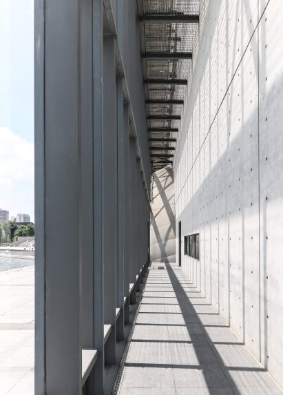 Tadao Ando's Poly Grand Theatre photographed by Yueqi Li
