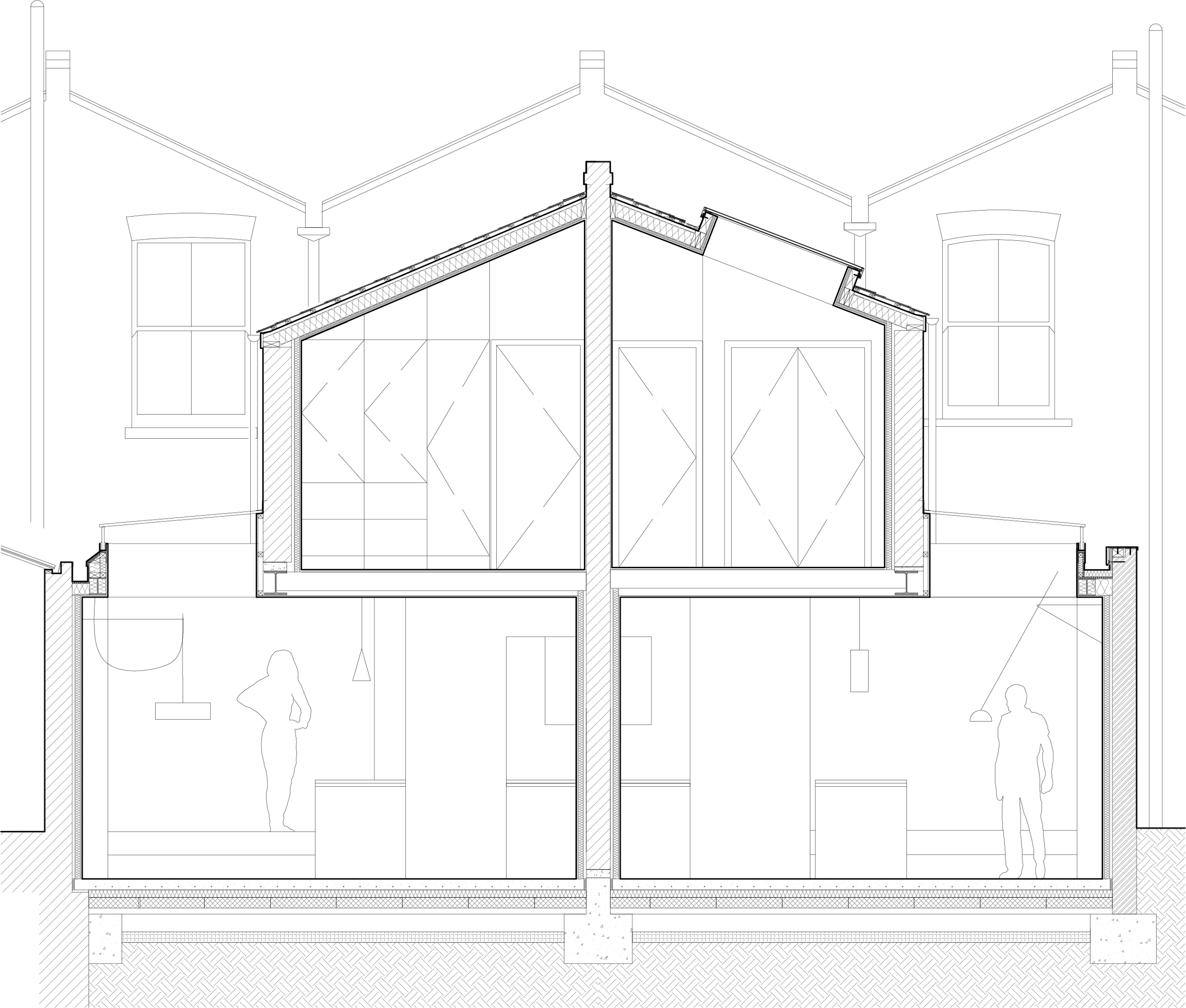 Tandom house extensions by Architecture For London