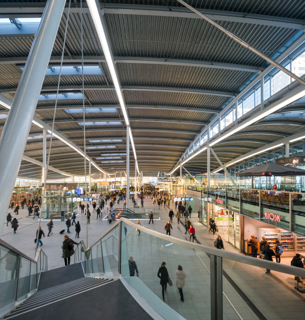 Utrecht Central Station by Benthem Crouwel Architects