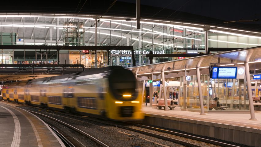 Utrecht Central Station by Benthem Crouwel Architects