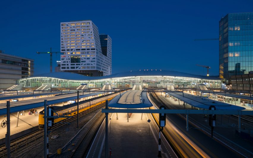 Utrecht Central Station by Benthem Crouwel Architects