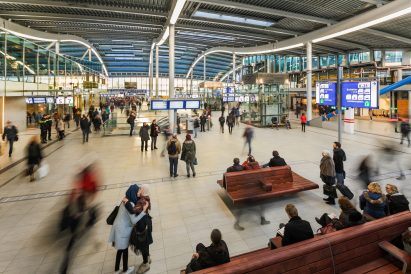 Utrecht Central Station by Benthem Crouwel Architects