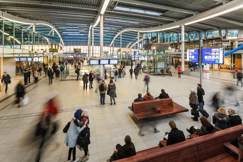Utrecht Central Station by Benthem Crouwel Architects