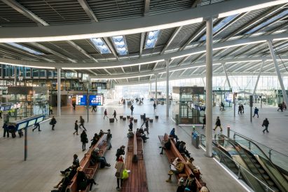 Utrecht Central Station by Benthem Crouwel Architects