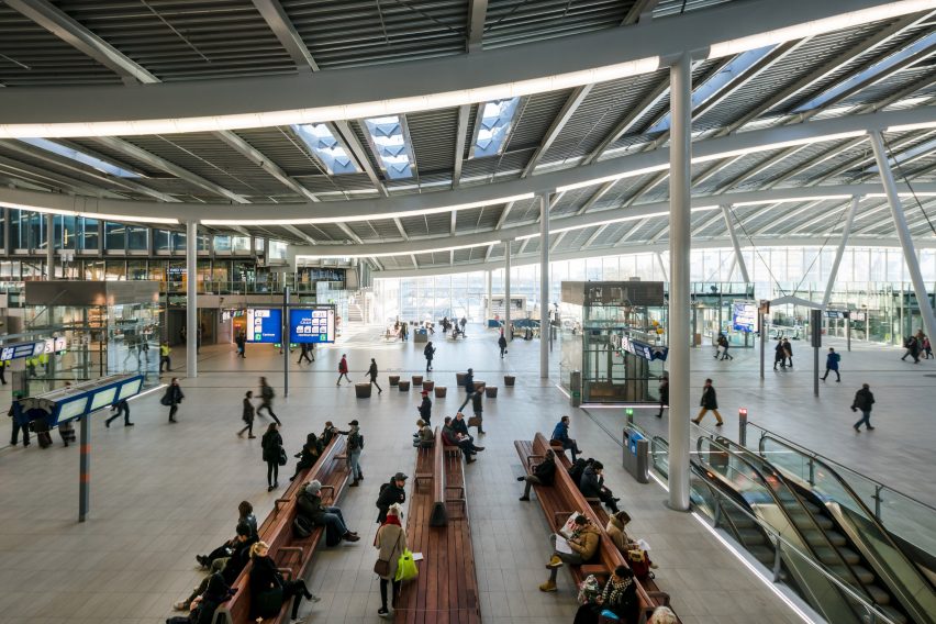 Utrecht Central Station by Benthem Crouwel Architects