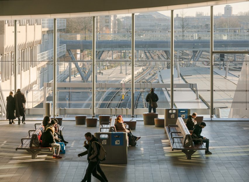 Utrecht Central Station by Benthem Crouwel Architects