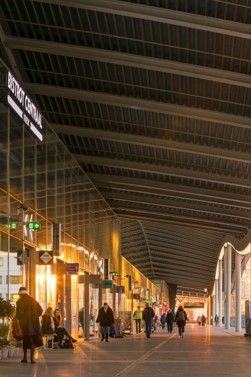 Utrecht Central Station by Benthem Crouwel Architects