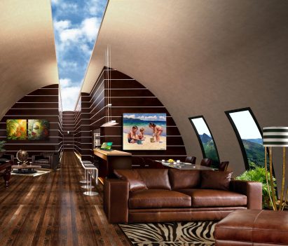 Vivos xPoint bunker interior rendering