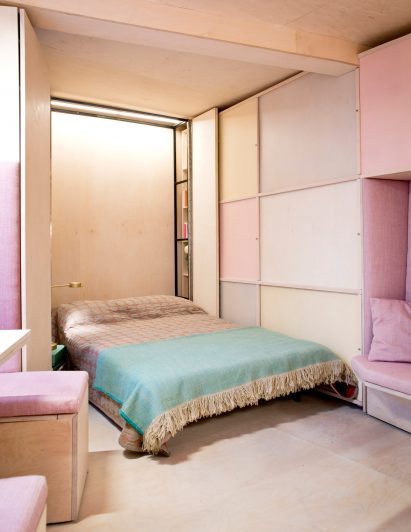 Compact bedroom