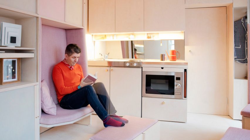 Studiomama uses adaptable furniture to create what might be London’s smallest house