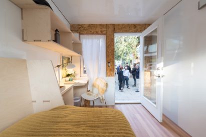 Home for Hope - interior with bed and desk