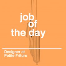 Job of the day: designer at Petite Friture