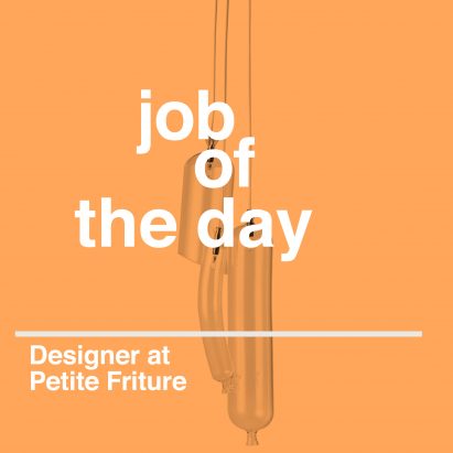 Job of the day: designer at Petite Friture