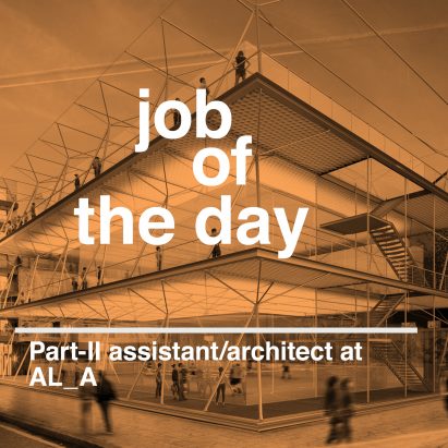 Job of the day: Part-II architectural assistant/architect at AL_A