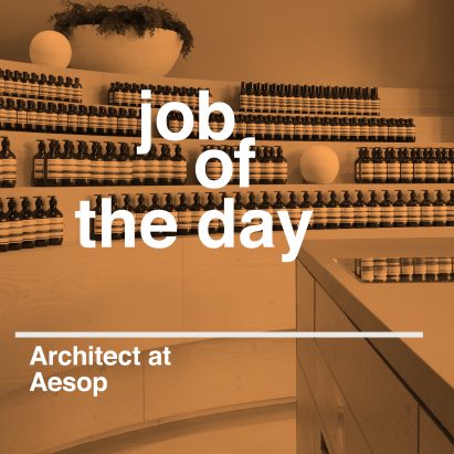 Job of the day: in-house architect at Aesop
