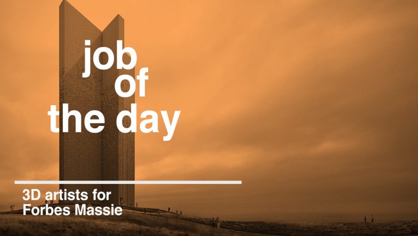 Job of the day: 3D artists for Forbes Massie