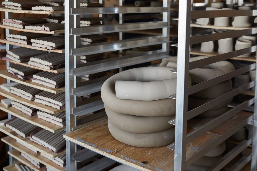 Pull out shelves with products - Assemble Factory As It Might Be