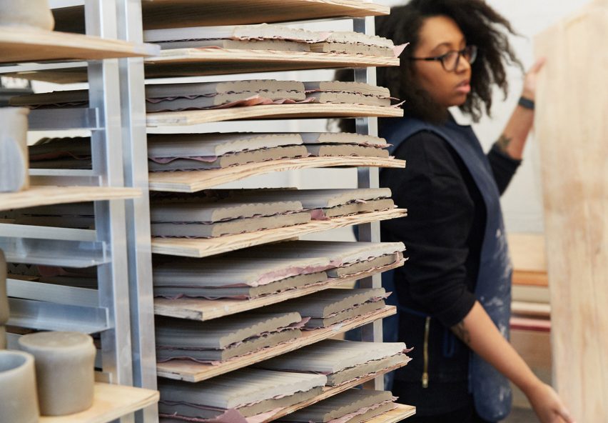 Materials in shelves - Assemble Factory As It Might Be