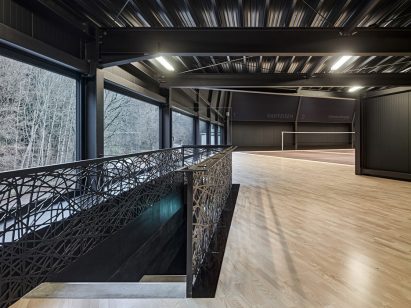 Badminton Hall Langnau by Jan Henrik Hansen Architects